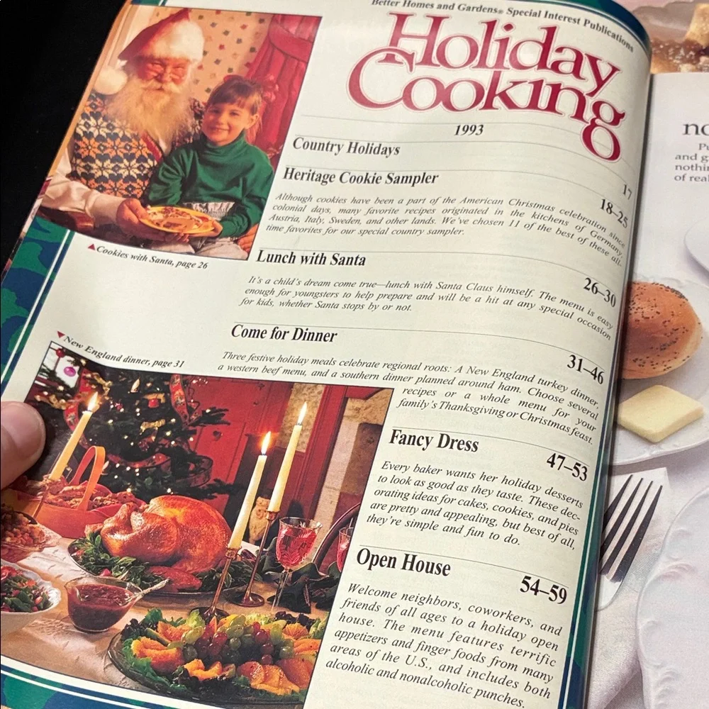 Holiday vintage Cooking & Seasonal Celebrations Cookbook Lot - Christmas Theme